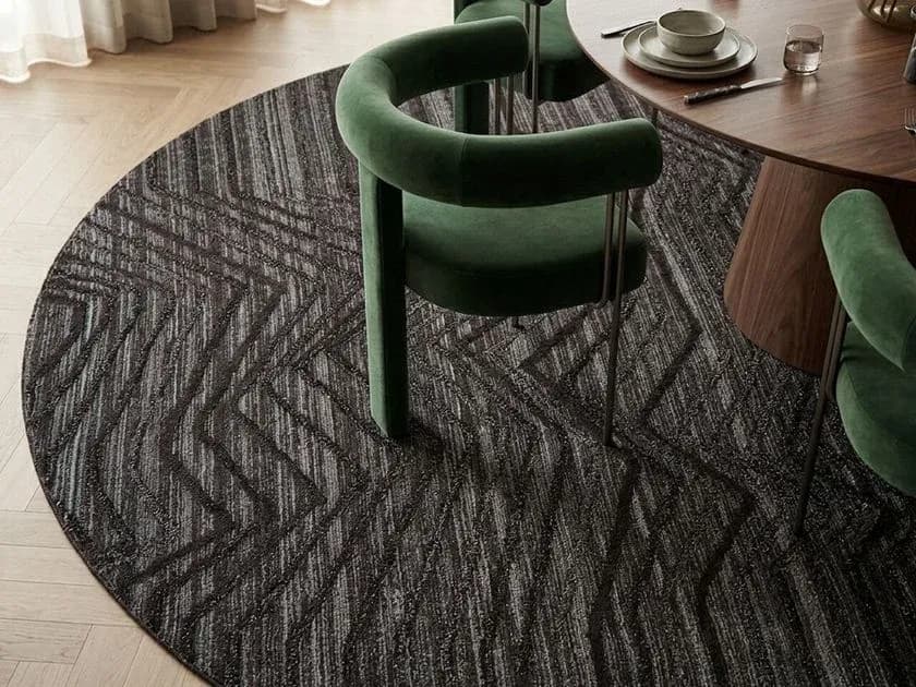 NAYA SWING GRAPHITE ხელნაკეთი მატყლის ხალიჩა Vartian-ისგან